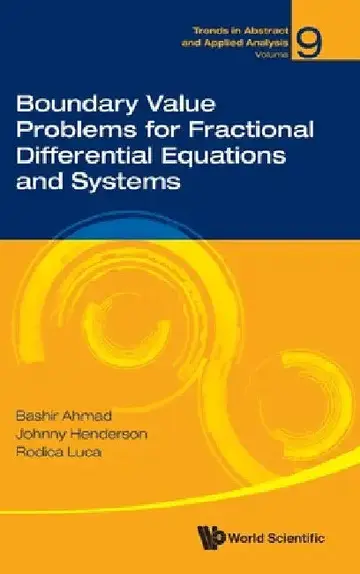 Cover of Boundary Value Problems for Fractional Differential Equations and Systems