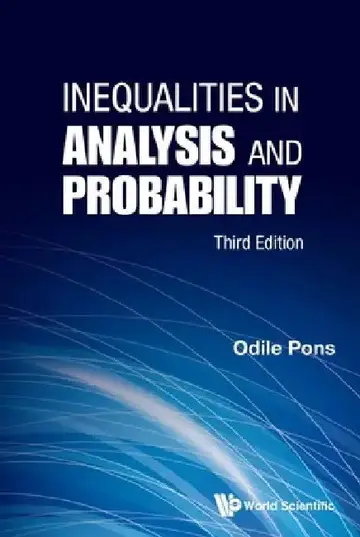 Cover of Inequalities in Analysis and Probability (Third Edition)