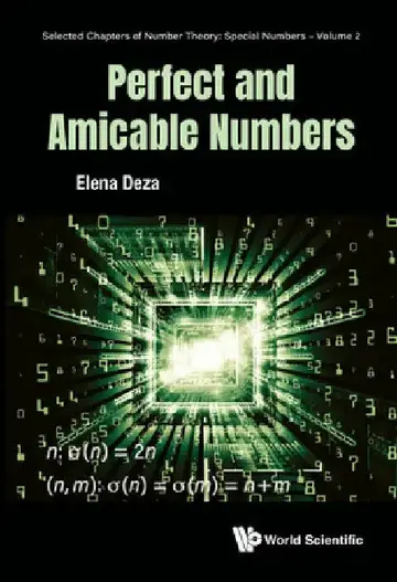 Cover of Perfect and Amicable Numbers