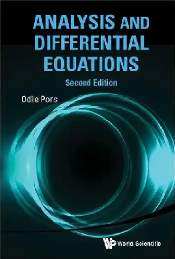 Cover of Analysis and Differential Equations (Second Edition)
