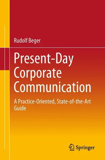 Cover of Present-Day Corporate Communication