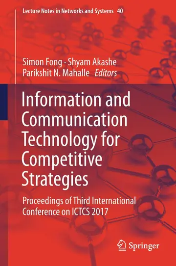Cover of Information and Communication Technology for Competitive Strategies