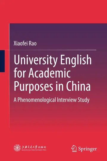 Cover of University English for Academic Purposes in China