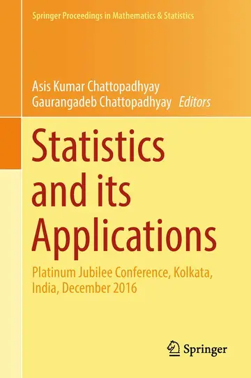 Cover of Statistics and its Applications
