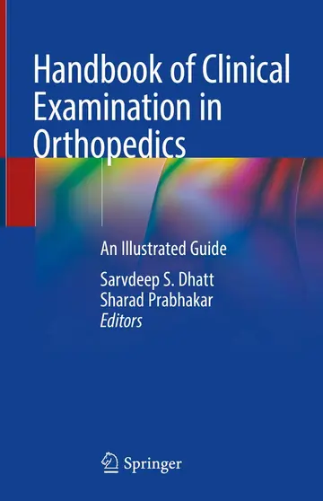 Cover of Handbook of Clinical Examination in Orthopedics