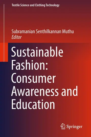 Cover of Sustainable Fashion