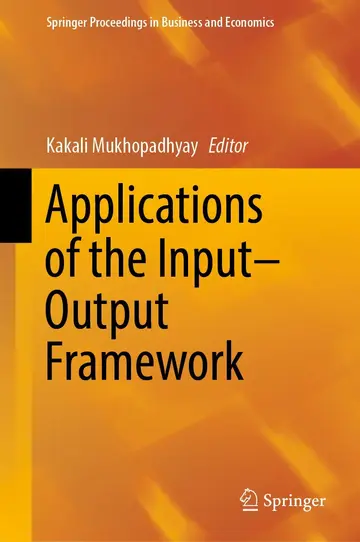 Cover of Applications of the Input-Output Framework