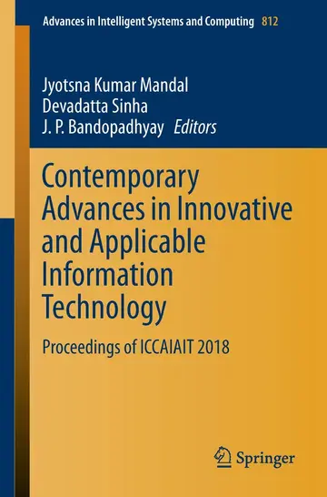 Cover of Contemporary Advances in Innovative and Applicable Information Technology