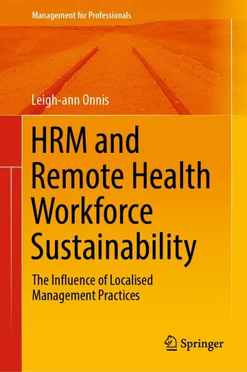 Cover of Hrm and Remote Health Workforce Sustainability