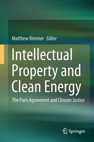 Cover of Intellectual Property and Clean Energy