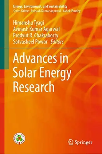 Cover of Advances in Solar Energy Research
