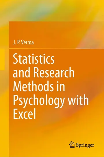 Cover of Statistics and Research Methods in Psychology with Excel