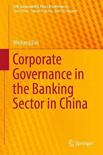 Cover of Corporate Governance in the Banking Sector in China