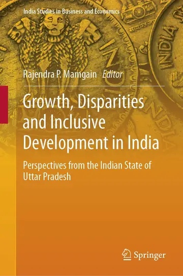 Cover of Growth, Disparities and Inclusive Development in India