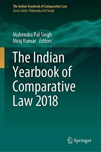 Cover of The Indian Yearbook of Comparative Law 2018
