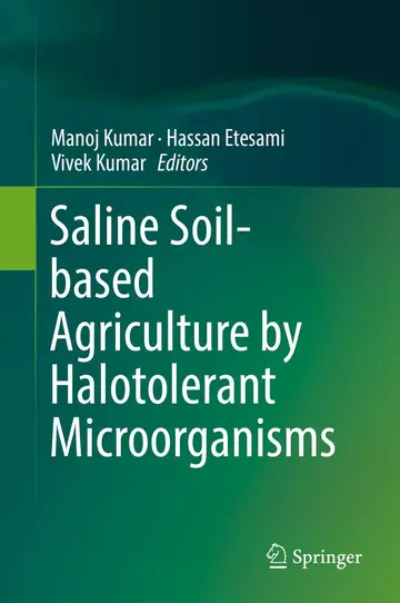 Cover of Saline Soil-based Agriculture by Halotolerant Microorganisms