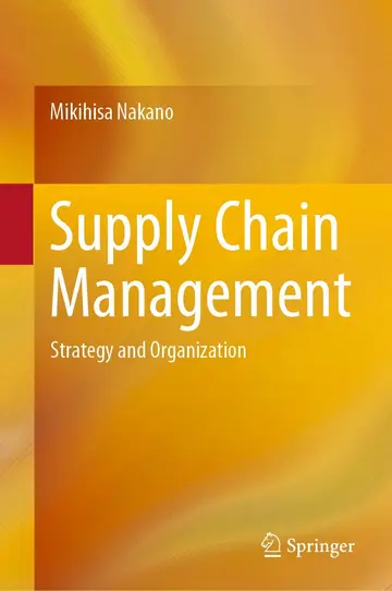 Cover of Supply Chain Management