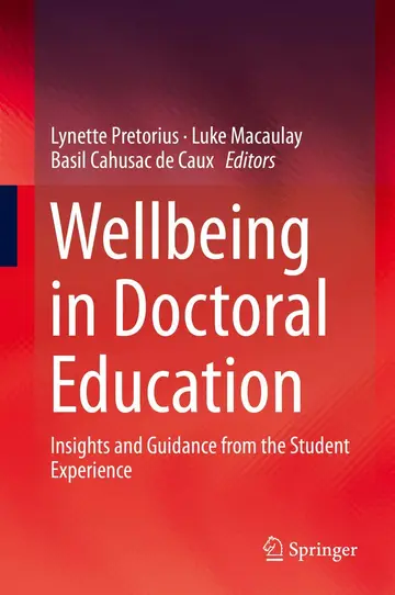 Cover of Wellbeing in Doctoral Education