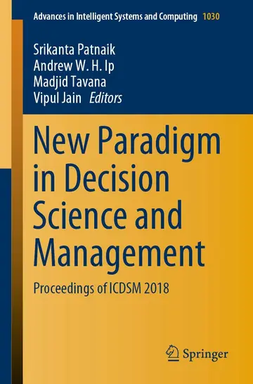 Cover of New Paradigm in Decision Science and Management