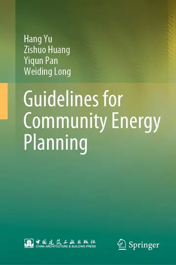 Cover of Guidelines for Community Energy Planning