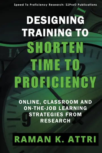 Cover of Designing Training to Shorten Time to Proficiency