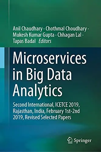 Cover of Microservices in Big Data Analytics
