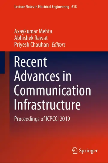 Cover of Recent Advances in Communication Infrastructure