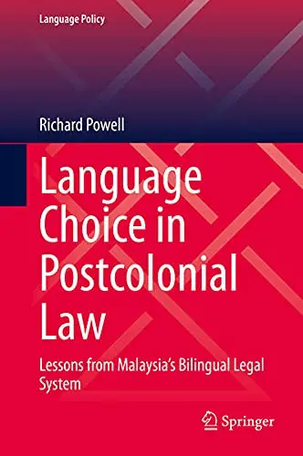 Cover of Language Choice in Postcolonial Law