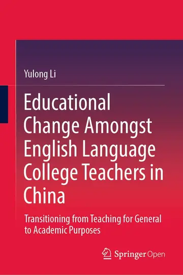 Cover of Educational Change Amongst English Language College Teachers in China