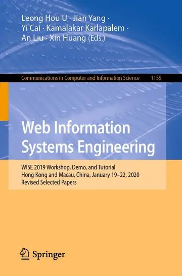 Cover of Web Information Systems Engineering