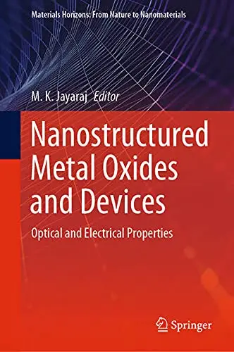 Cover of Nanostructured Metal Oxides and Devices