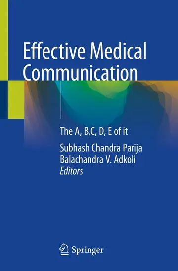 Cover of Effective Medical Communication the A B C D E of It