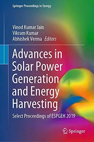 Cover of Advances in Solar Power Generation and Energy Harvesting