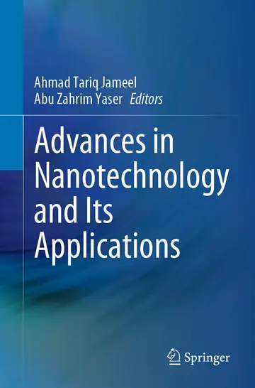 Cover of Advances in Nanotechnology and Its Applications