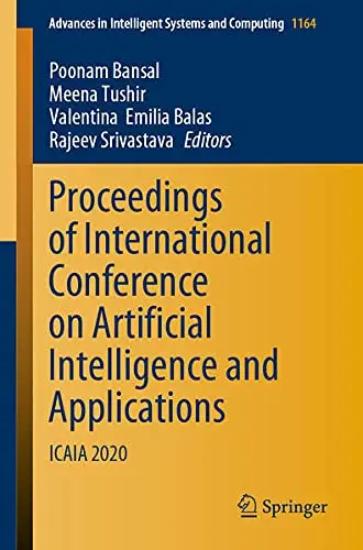 Cover of Proceedings of International Conference on Artificial Intelligence and Applications