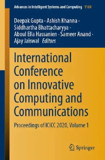 Cover of International Conference on Innovative Computing and Communications