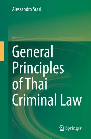 Cover of General Principles of Thai Criminal Law