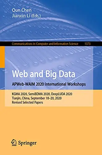 Cover of Web and Big Data. APWeb-WAIM 2020 International Workshops