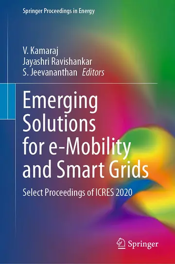 Cover of Emerging Solutions for E-mobility and Smart Grids