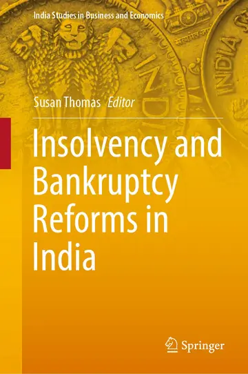 Cover of Insolvency and Bankruptcy Reforms in India