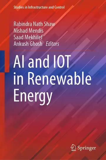 Cover of Ai and Iot in Renewable Energy