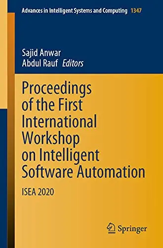 Cover of Proceedings of the First International Workshop on Intelligent Software Automation