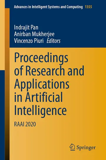 Cover of Proceedings of Research and Applications in Artificial Intelligence
