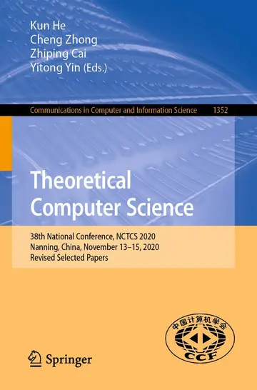Cover of Theoretical Computer Science