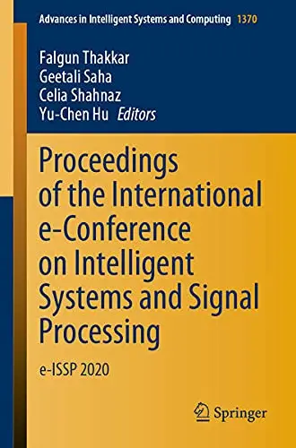 Cover of Proceedings of the International e-Conference on Intelligent Systems and Signal Processing
