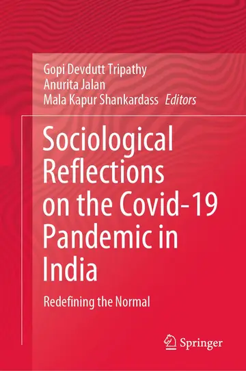 Cover of Sociological Reflections on the Covid-19 Pandemic in India