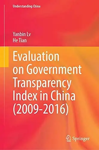 Cover of Evaluation on Government Transparency Index in China
