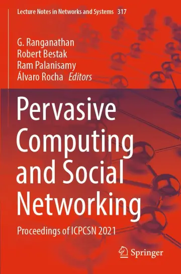 Cover of Pervasive Computing and Social Networking