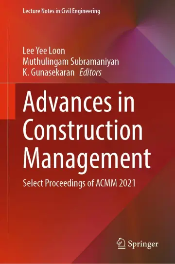 Cover of Advances in Construction Management