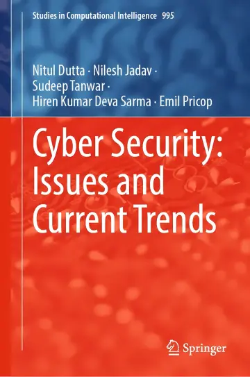 Cover of Cyber Security